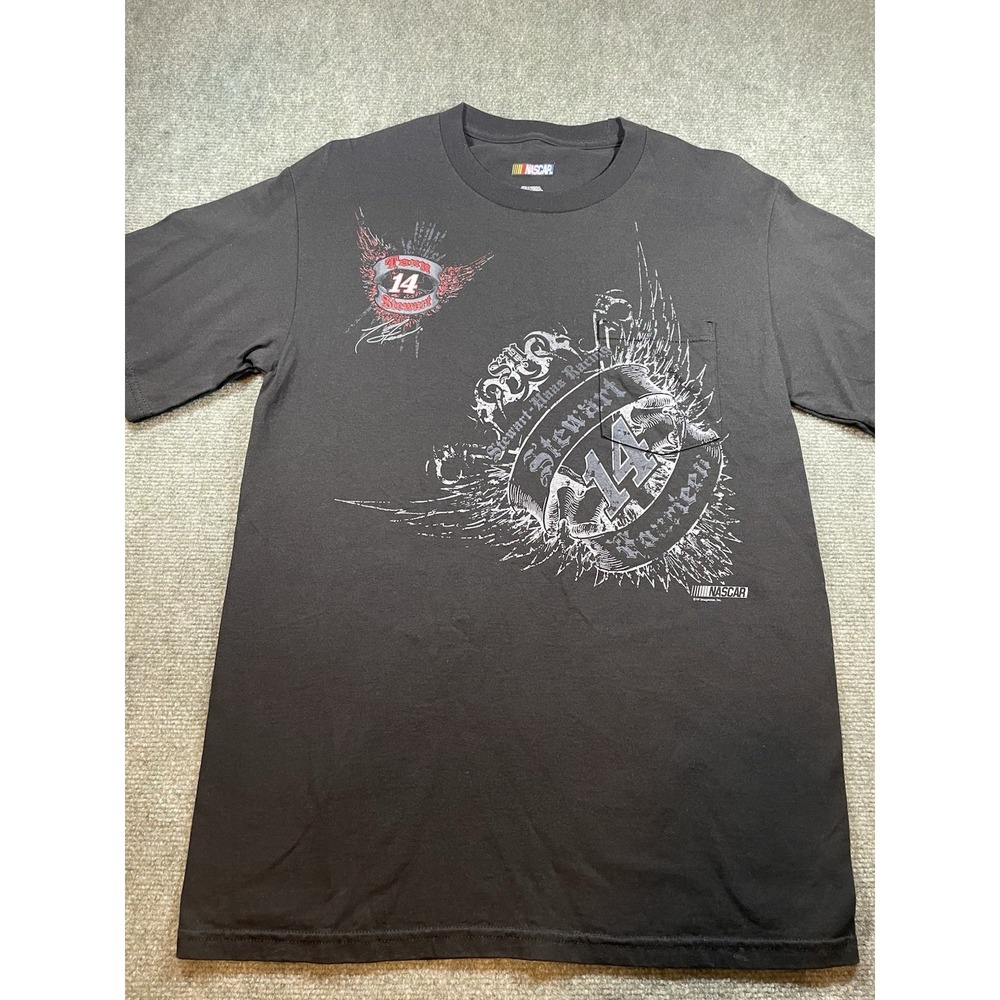 Black Tony Stewart #14 NASCAR t-shirt M
